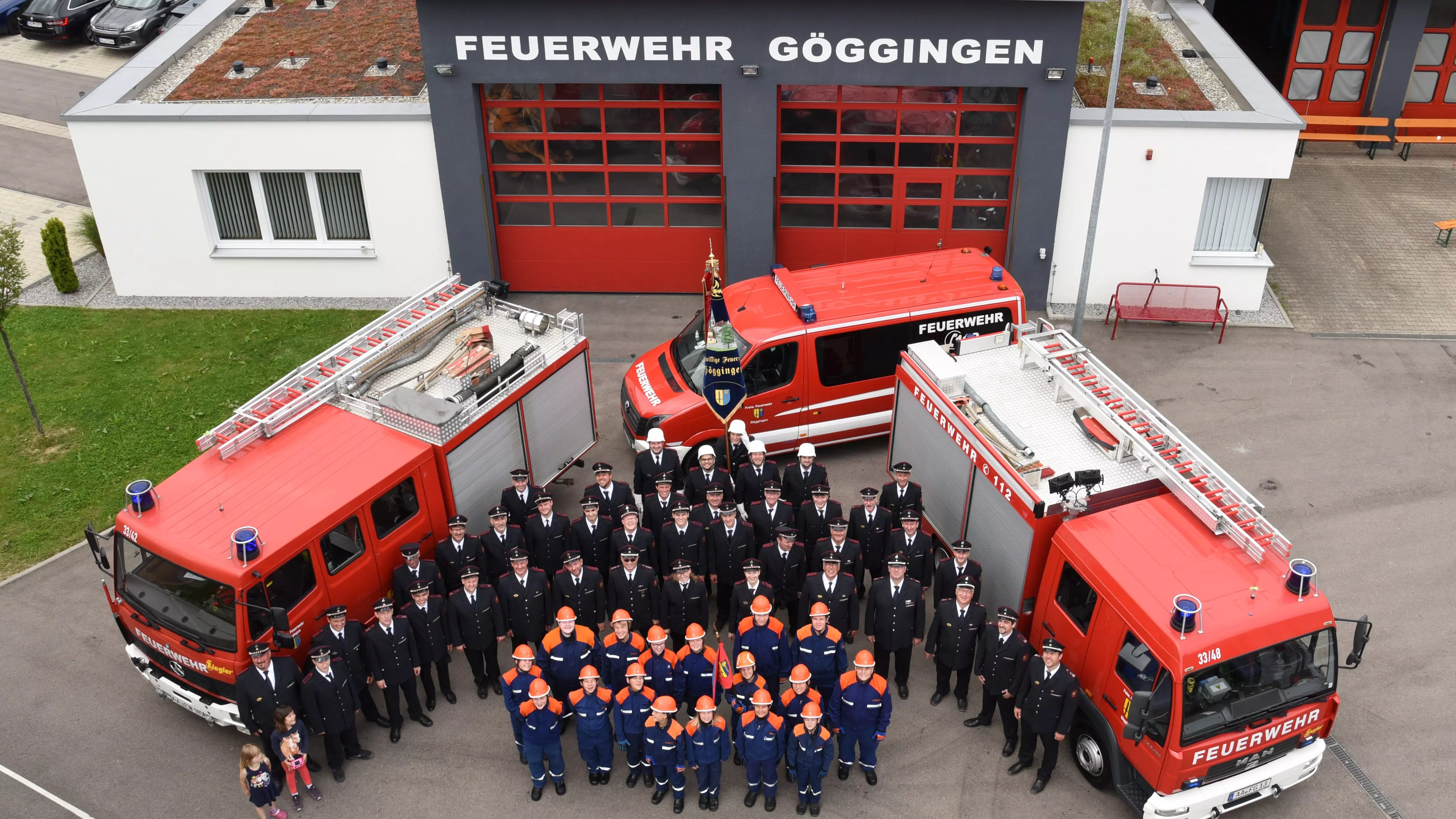 Mannschaftsbild der FFW Göggingen